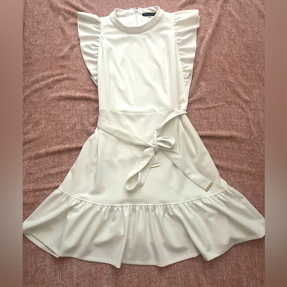 Tommy Hilfiger, Size 14, Ruffles, Belt